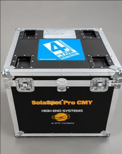 Heavy-Duty Road Cases – High End Systems SolaSpot Pro CMY (Flight Case w/ Casters)