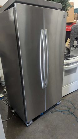 Stainless steel Kenmore refrigerator