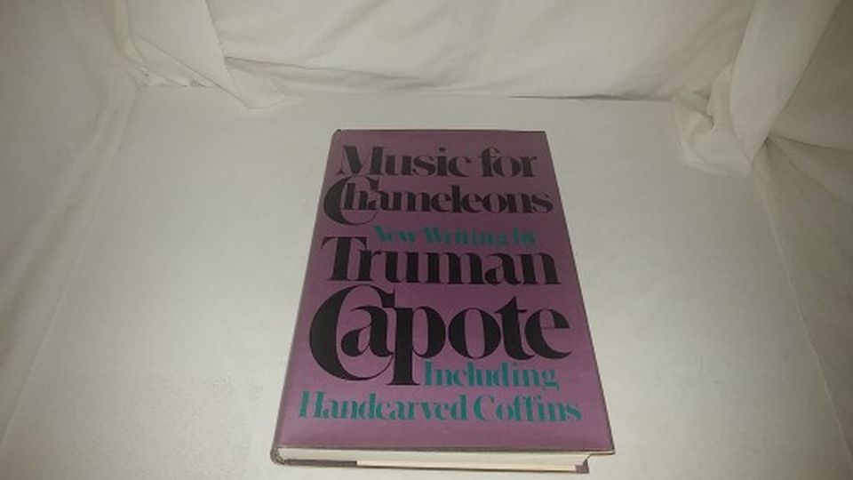 Music for Chameleons New Writing by Truman Capote 1980 VG HC