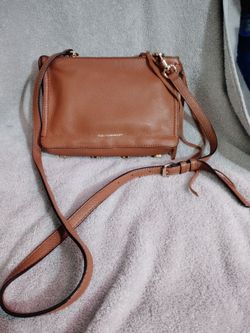 Rebecca Minkoff Regal Tan Cross Body Bag.  w/ Pebbled Leather