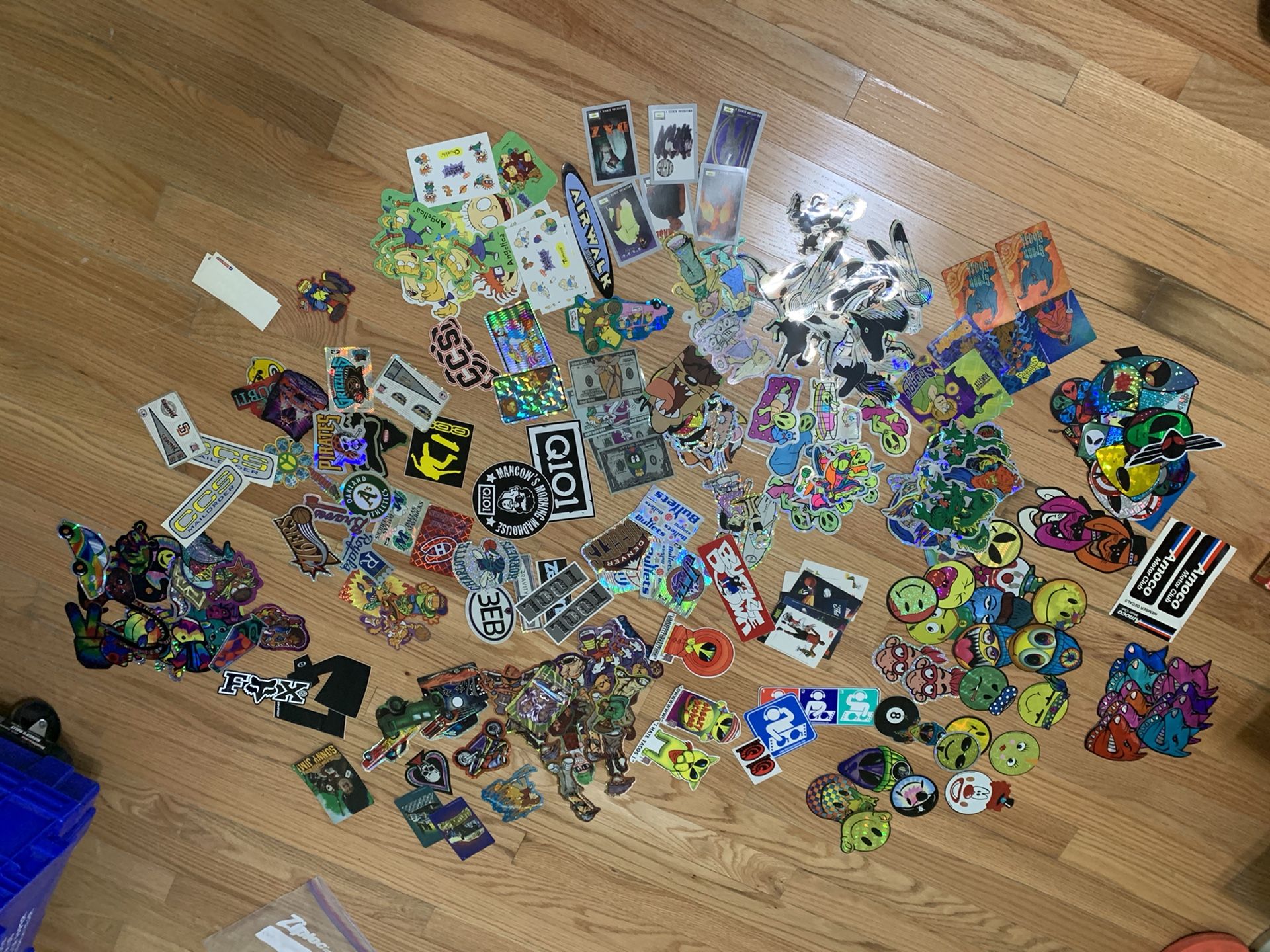 Vintage toys 1990’s sticker collection