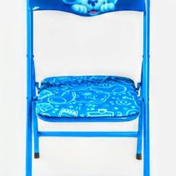 Blu's  Clues Folding Metal Child's Chair