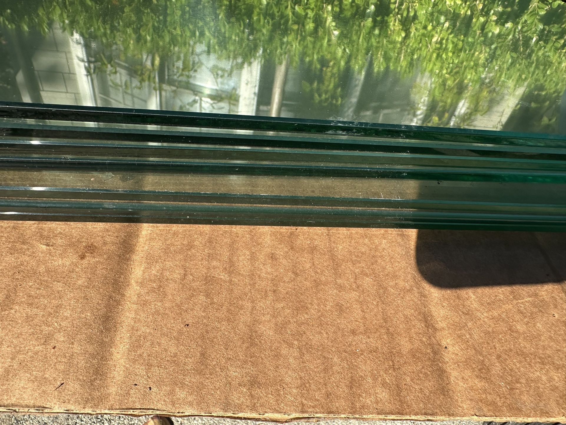 10 Glass Shelves. Only $39 Need gone today.