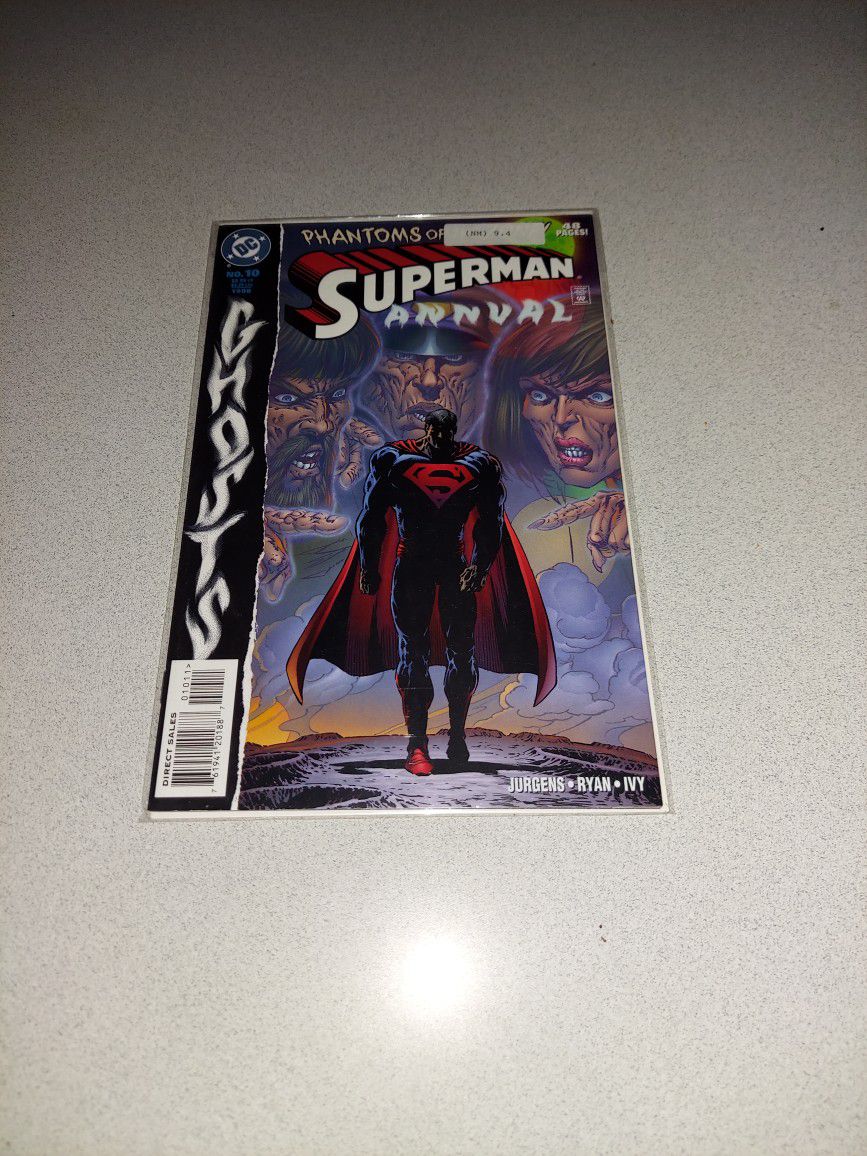 1998 SUPERMAN ANNUAL #10 COMIC BAGGED AND BOARDED 