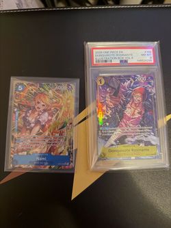 One Piece TCG Nami & Donquixote Rosinante Cards