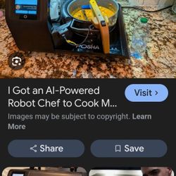 Robot Ai Chef Powered Cook 