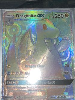 Draganite Gx Black Star Hyper Rainbow