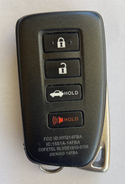 OEM Key Fob 2013-2020 LEXUS ES 300h ES350 GS450h