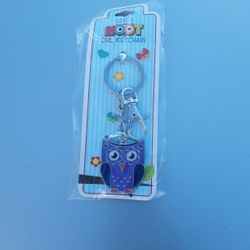 Give A Hoot Owl Keychain