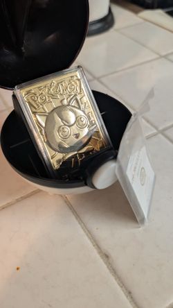 JigglyPuff rare Golden card