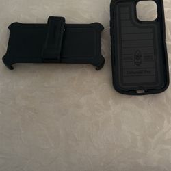 I Phone 11 Pro Outter Box W/ Belt Clip. 