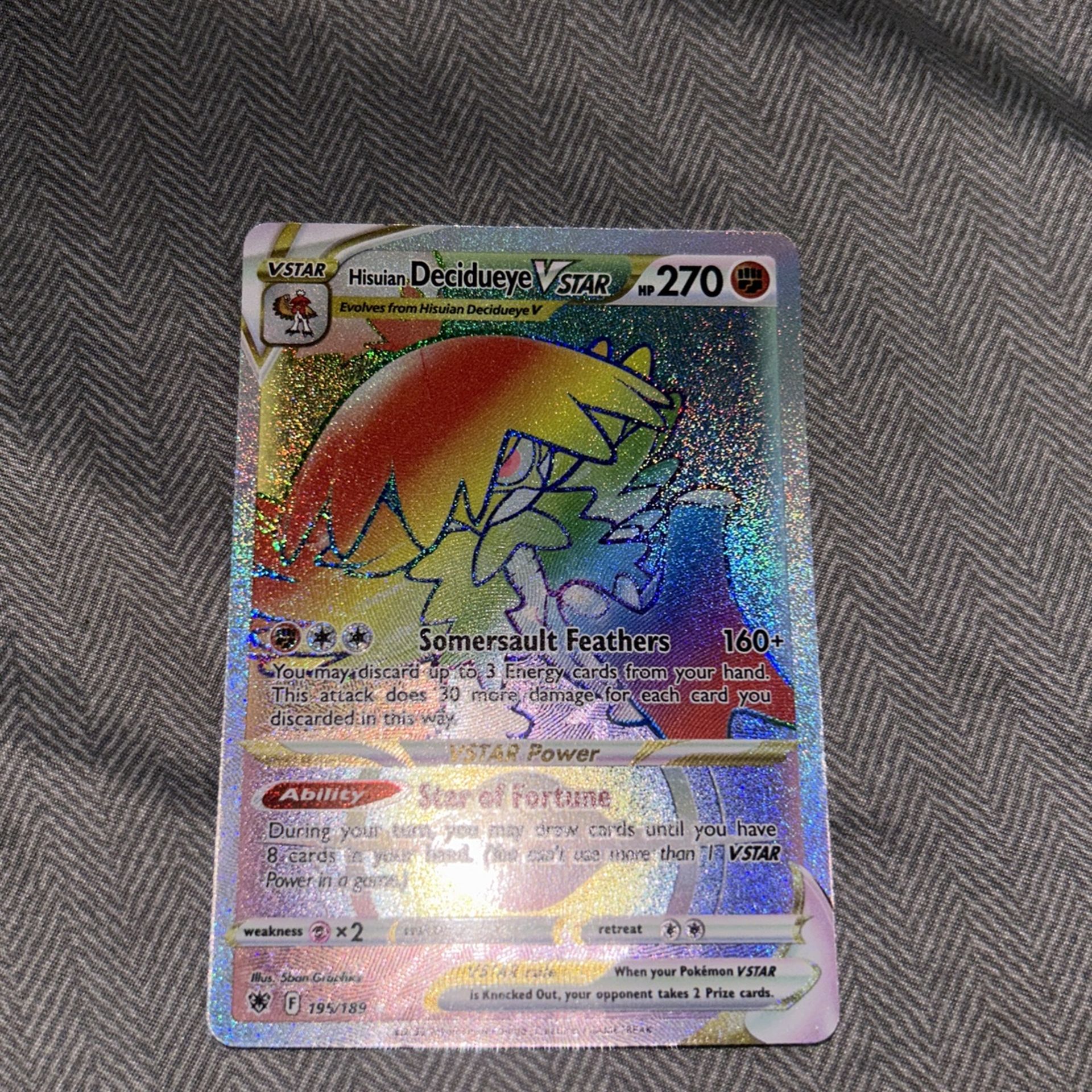 Hisuian Decidueye VSTAR