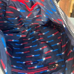 Black Vintage Tommy Hilfiger, Tote Bag , 16/12 Inch 