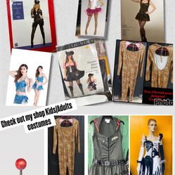 Woman’s Costumes   New/ pre-loved Costumes 