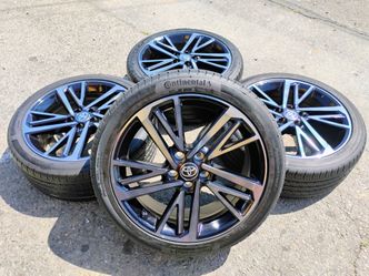 Toyota Camry sport wheels 235/40/19" continental