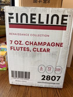 90 Top Quality Plastic Champagne Flutes