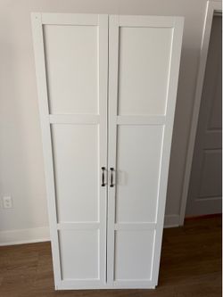 White Storage Cabinet