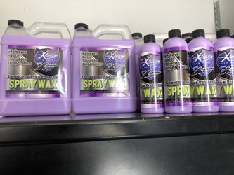 SPRAY WAX AUTO DETAILING PRODUCTS