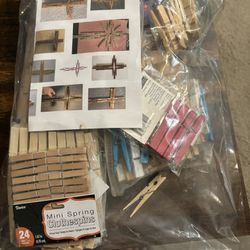 Giant Bag of Clothespins