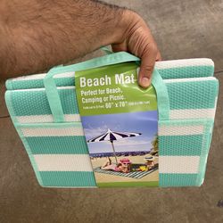Striped Beach Mat