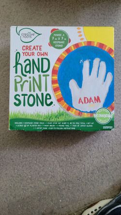 Hand Print Stone