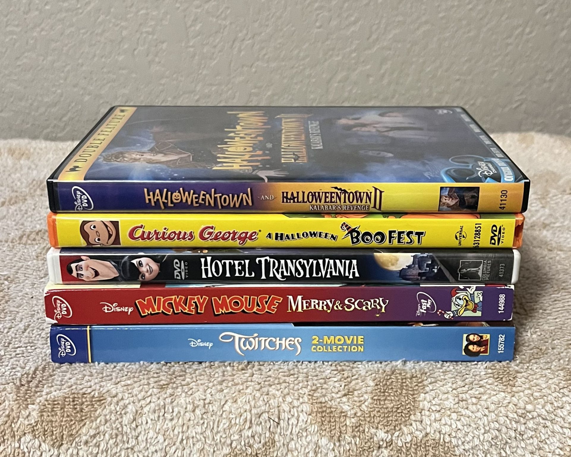Disney Halloween Movies DVD Lot (Lot of 8 Movies)