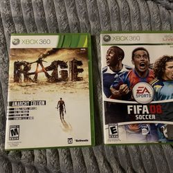 Rage Anarchy Edition / FIFA 08 Xbox 360