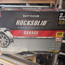 Rust-Oleum Polycuramine garage floor coating