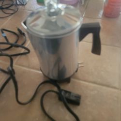 Vintage percolator electric