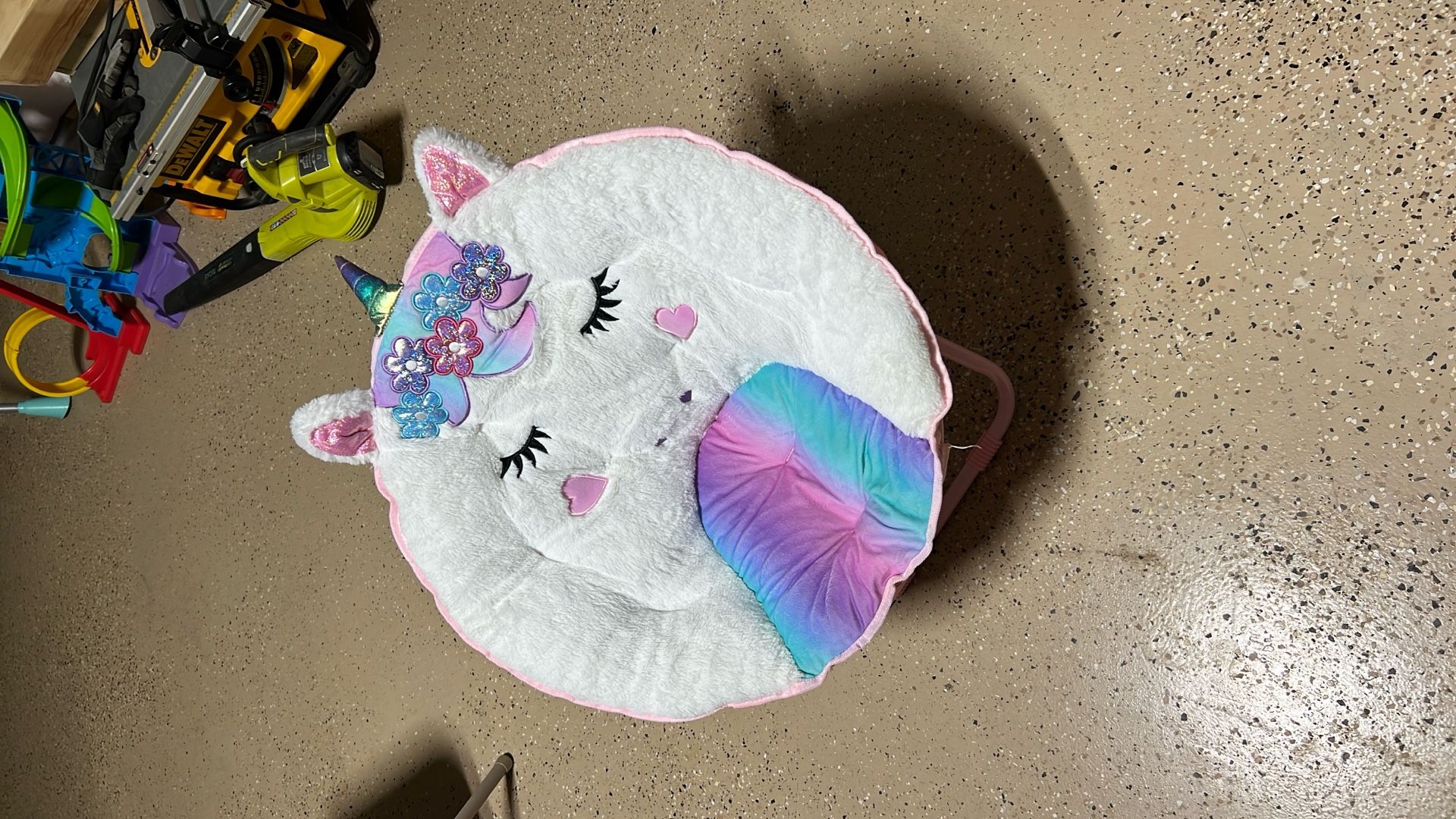 Toddler Unicorn Folding Lounge Chair
