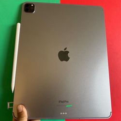 Apple IPad Pro 12.9” 6th Generation (2022 Model / M2 chip ) 128GB WiFi + cellular (5G Unlocked) with keyboard, pen & Accessories 