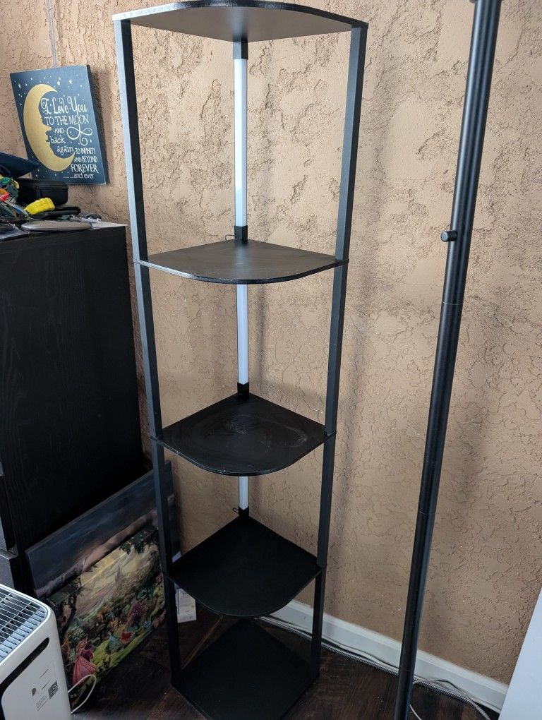 VTRIN Corner Shelf with Light