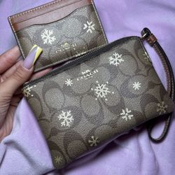 Coach Wristlet & Wallet