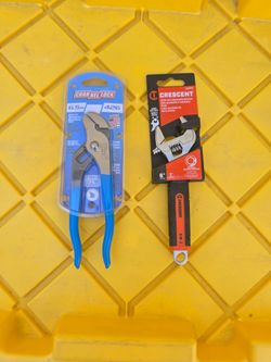 Cresent Channel Lock Tools $10 Each
