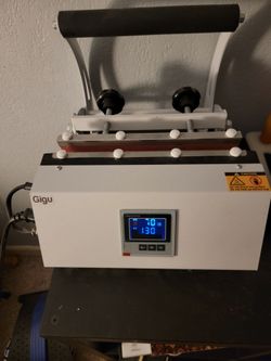Sublimation tumbler press and accessories