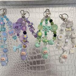 Labubu Pues charms/keychains