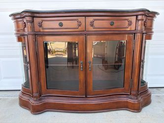 Marble top sideboard