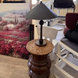 Free End Table And Lamp