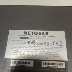 Netgear ProSafe 16-port GB PoE Smart Switch