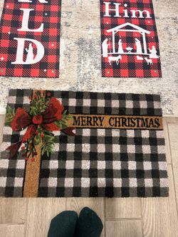 Christmas Indoor/Outdoor Rug