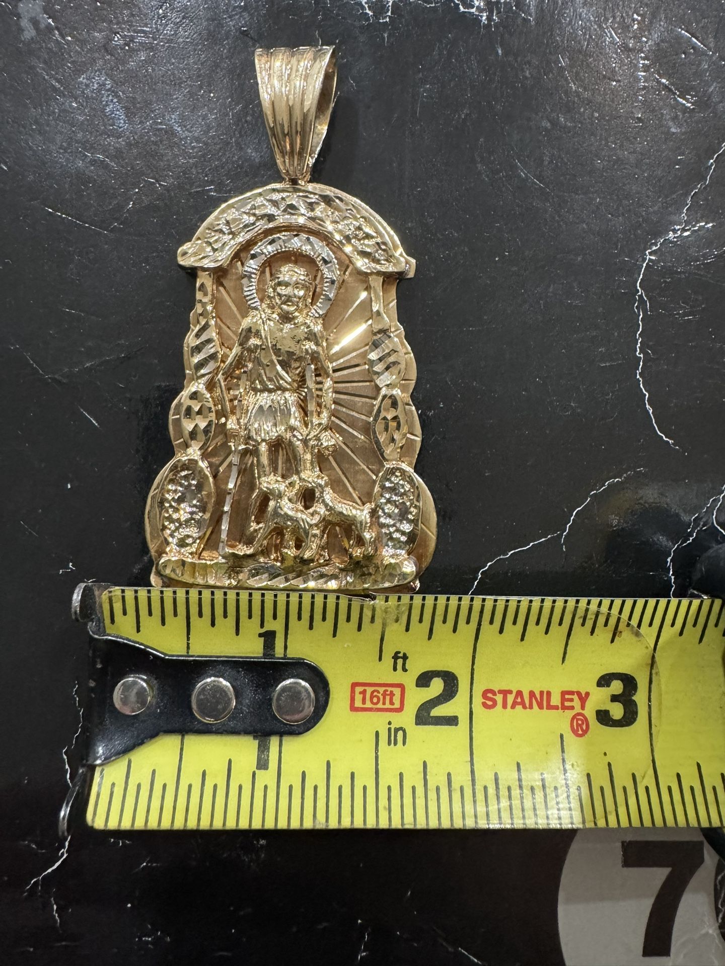 10K San Lazaro Charm Medalla 35 gramos