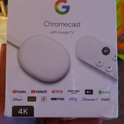 Google Chromecast With Google TV 4K 