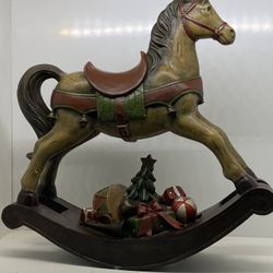 Christmas Rockingfrom Horse
