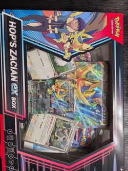 Pokemon Hop's zacian box
