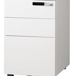 DEVAISE 3 Drawer File Cabinet with Combination Lock