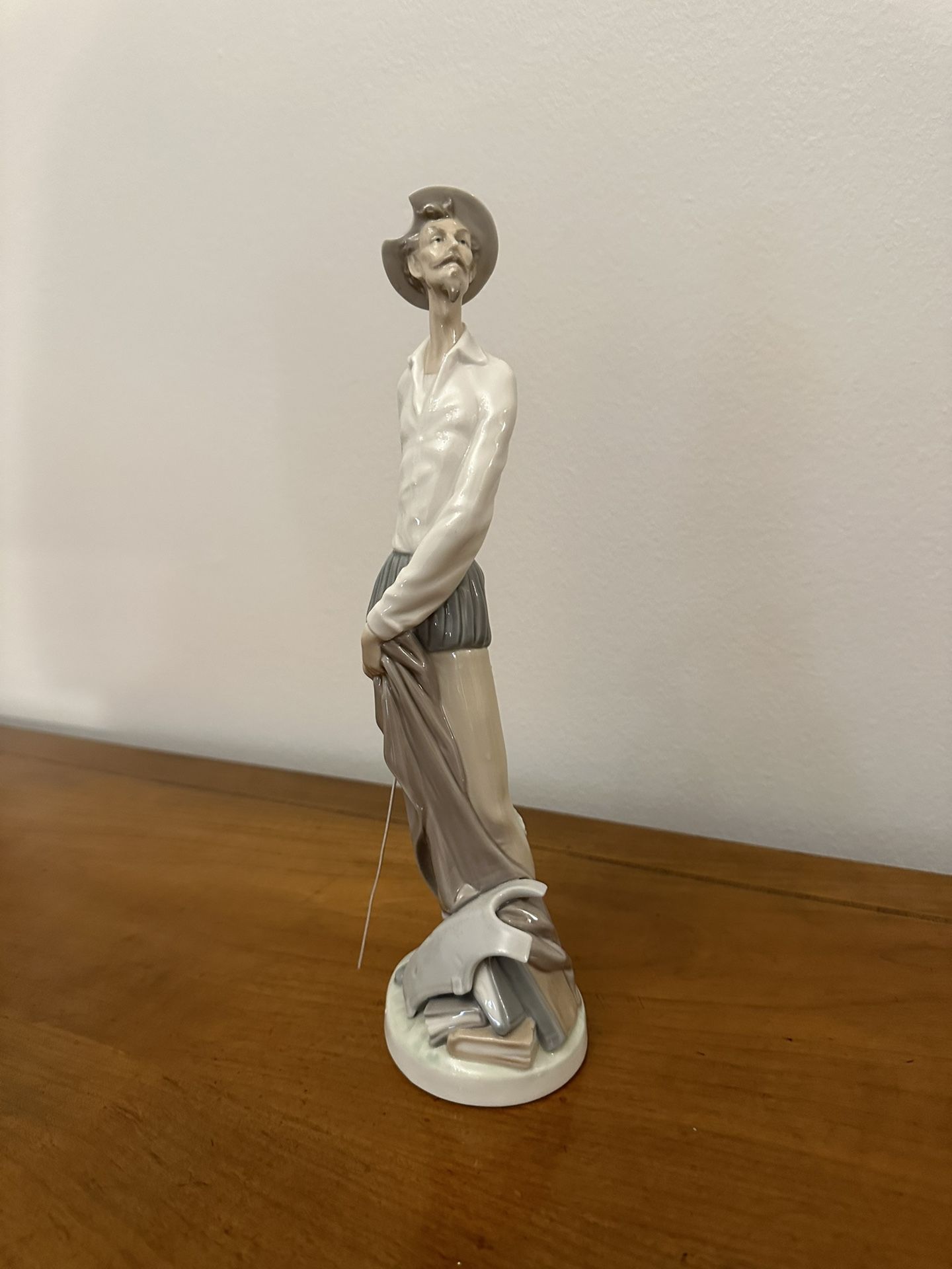 Lladro Midcentury Porcelain Don Quixote Figurine