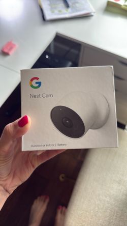 Google Nest Cam Outdoor or Indoor, Battery - 2nd Gen