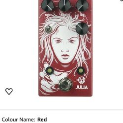 Walrus Audio Julia V2 Analog Chorus/Vibrato, Red (Gear Hero Exclusive)
