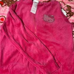 Hello Kitty Velour Tracksuit Set