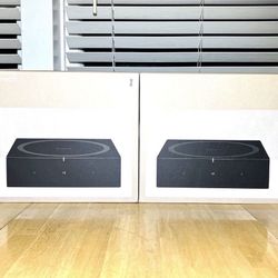 Two (2) Sonos Amplifiers Brand New Sealed Include Warranty